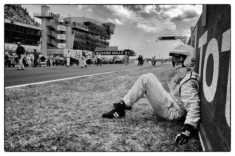 photo depart le mans classic