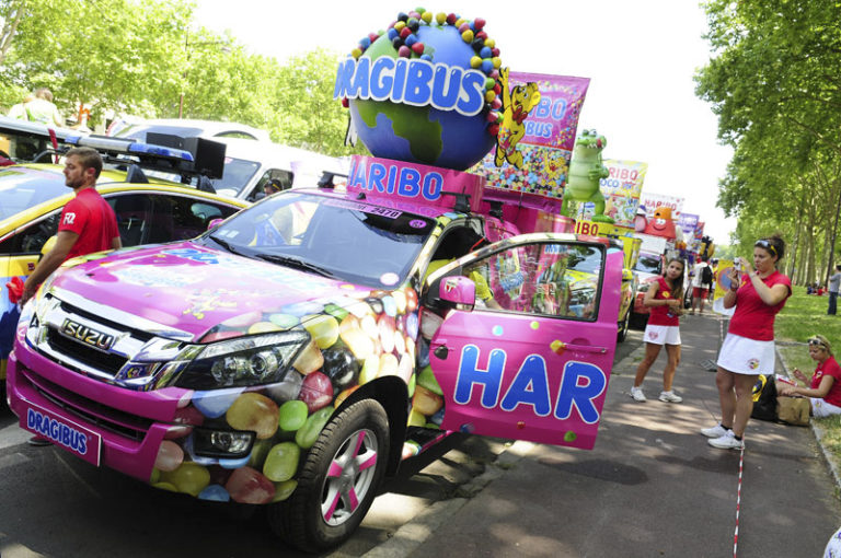 photo Isuzu Haribo Tour de France Cycliste