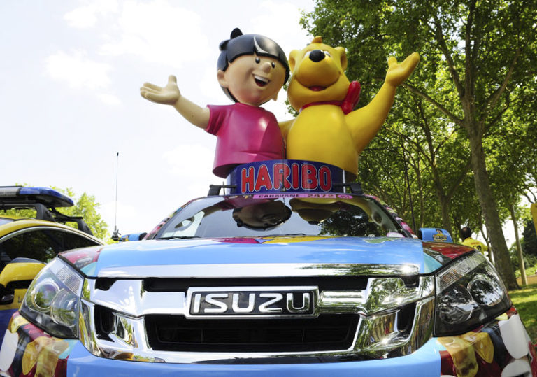 photo Isuzu Haribo Tour de France Cycliste