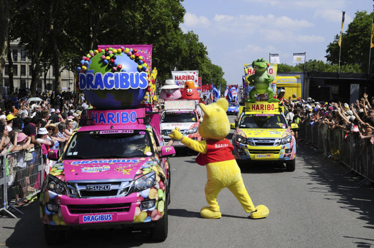 photo Isuzu Haribo Tour de France Cycliste