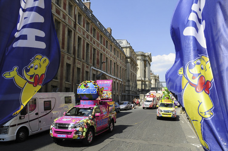 photo Isuzu Haribo Tour de France Cycliste