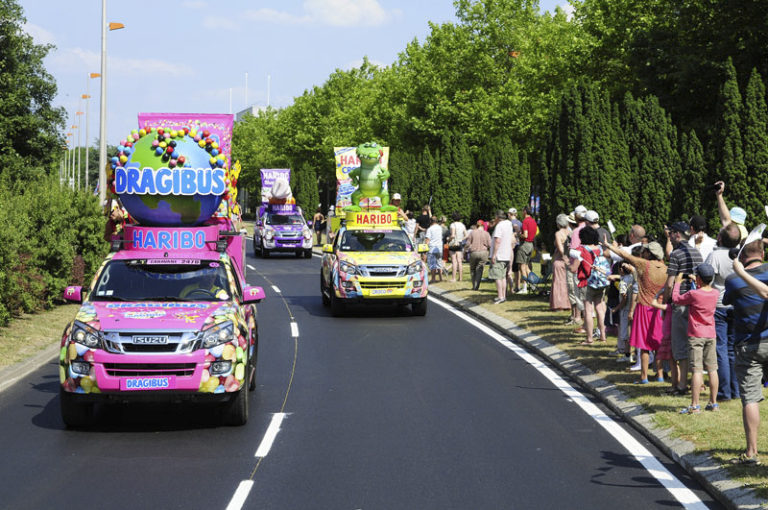 photo Isuzu Haribo Tour de France Cycliste