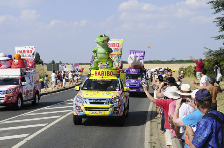 photo Isuzu Haribo Tour de France Cycliste