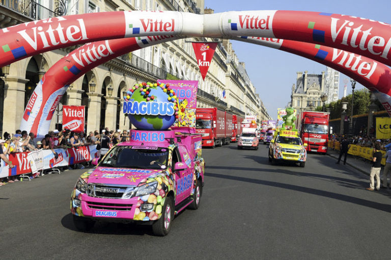 photo Isuzu Haribo Tour de France Cycliste