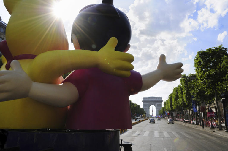 photo Isuzu Haribo Tour de France Cycliste