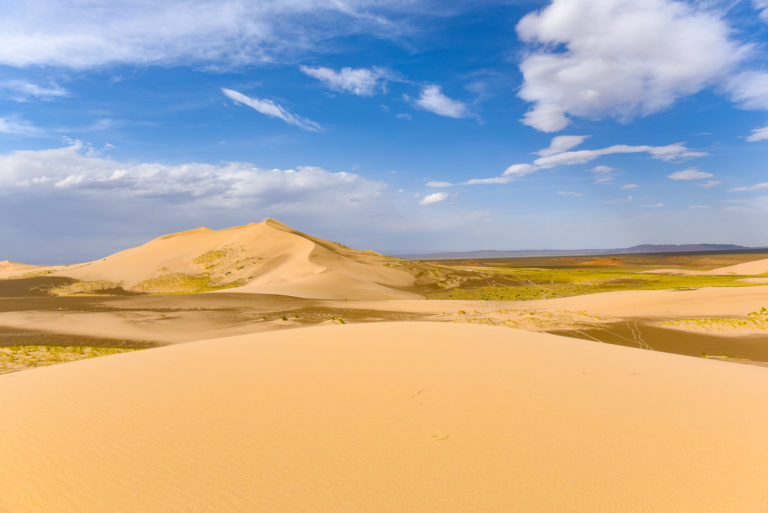 photo illustration mongolie desert de gobi